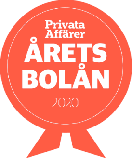 Årets bolån emblem